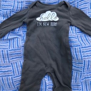 Carter’s Grey Onesie